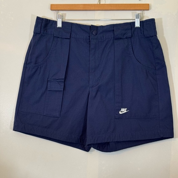 Nike NSW Men Sportswear Reissue Woven Shorts (midnight navy / sail) - Picture 7 of 16